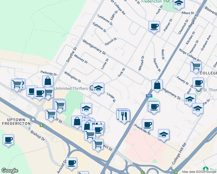 386 Dufferin Street, Fredericton NB Walk Score