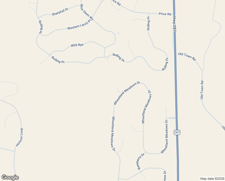 map of restaurants, bars, coffee shops, grocery stores, and more near 89 Wheatland Meadows Drive in Three Forks