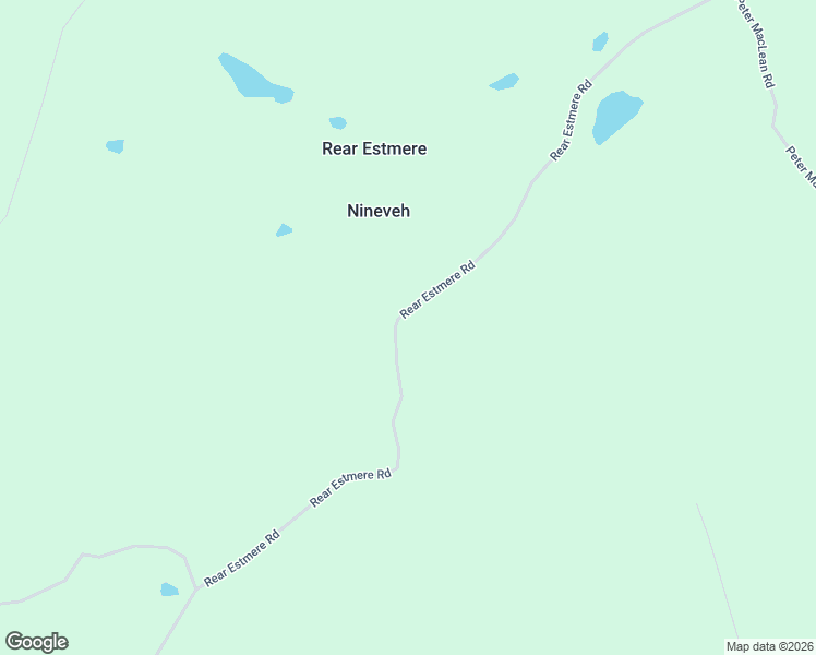 map of restaurants, bars, coffee shops, grocery stores, and more near 395 Rear Estmere Road in Little Narrows