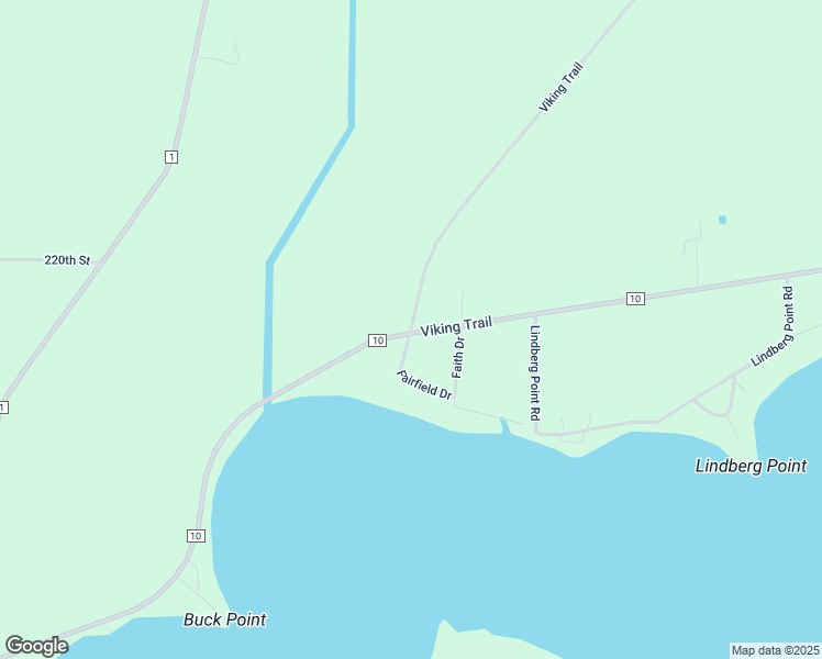 map of restaurants, bars, coffee shops, grocery stores, and more near 21901 Fairfield Drive in Osakis