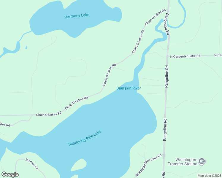 map of restaurants, bars, coffee shops, grocery stores, and more near 3717 Chain O Lakes Road in Eagle River