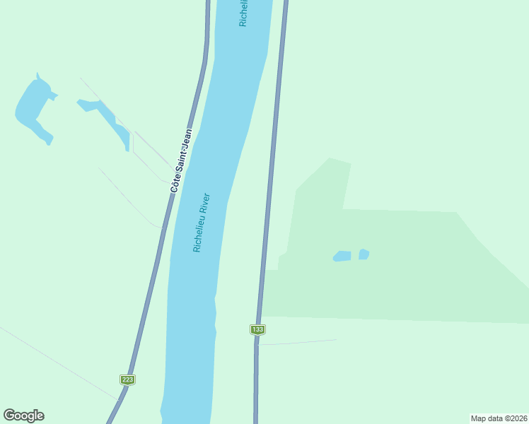 map of restaurants, bars, coffee shops, grocery stores, and more near Chemin des Patriotes in Saint-Ours