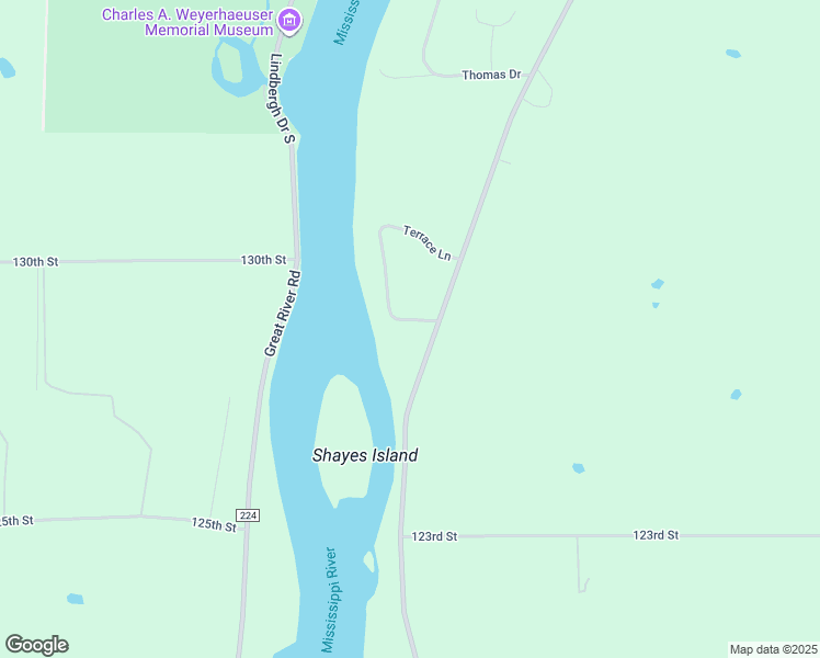 map of restaurants, bars, coffee shops, grocery stores, and more near 12659 Riverview Terrace in Little Falls