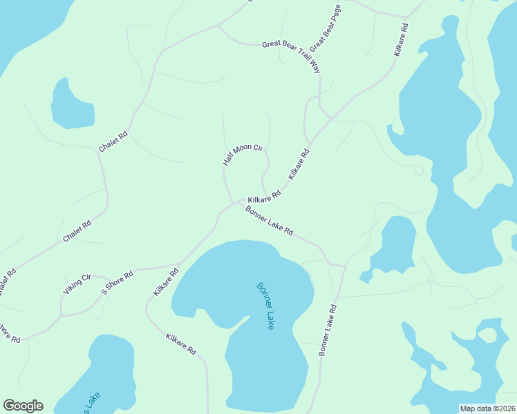 map of restaurants, bars, coffee shops, grocery stores, and more near 28536 Bonner Lake Road in Danbury
