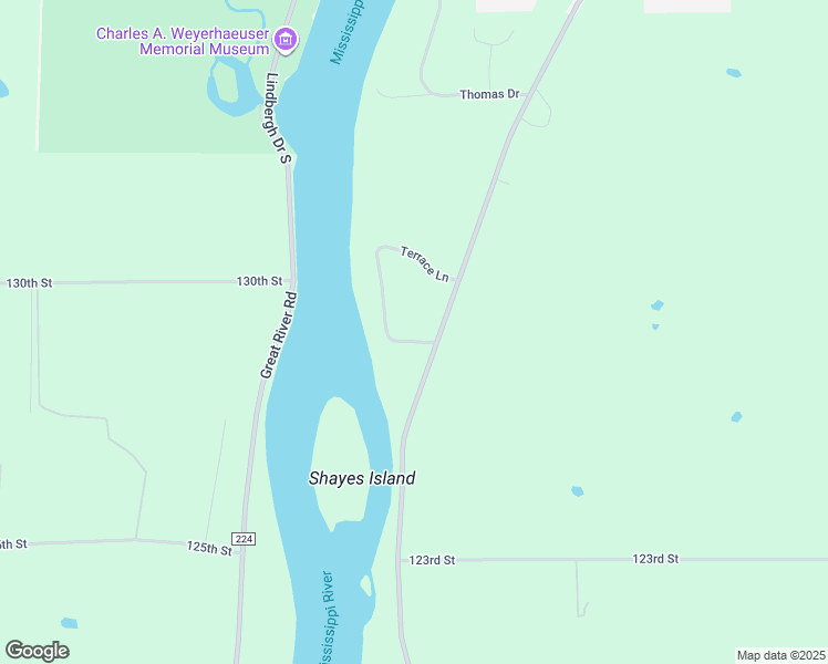 map of restaurants, bars, coffee shops, grocery stores, and more near 12659 Riverview Terrace in Little Falls