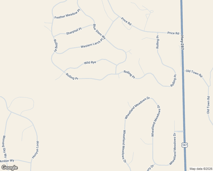 map of restaurants, bars, coffee shops, grocery stores, and more near 89 Wheatland Meadows Drive in Three Forks