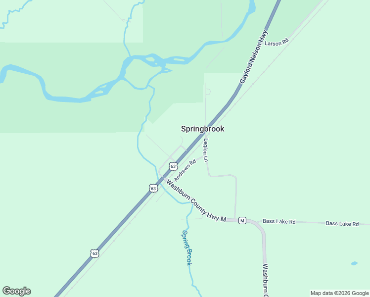 map of restaurants, bars, coffee shops, grocery stores, and more near W3036 Trepania Road in Springbrook