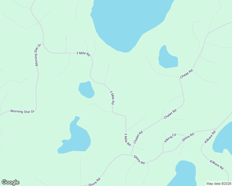 map of restaurants, bars, coffee shops, grocery stores, and more near 28419 3 Mile Road in Danbury