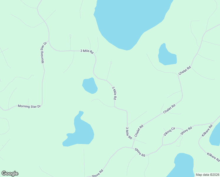 map of restaurants, bars, coffee shops, grocery stores, and more near 28419 3 Mile Road in Danbury