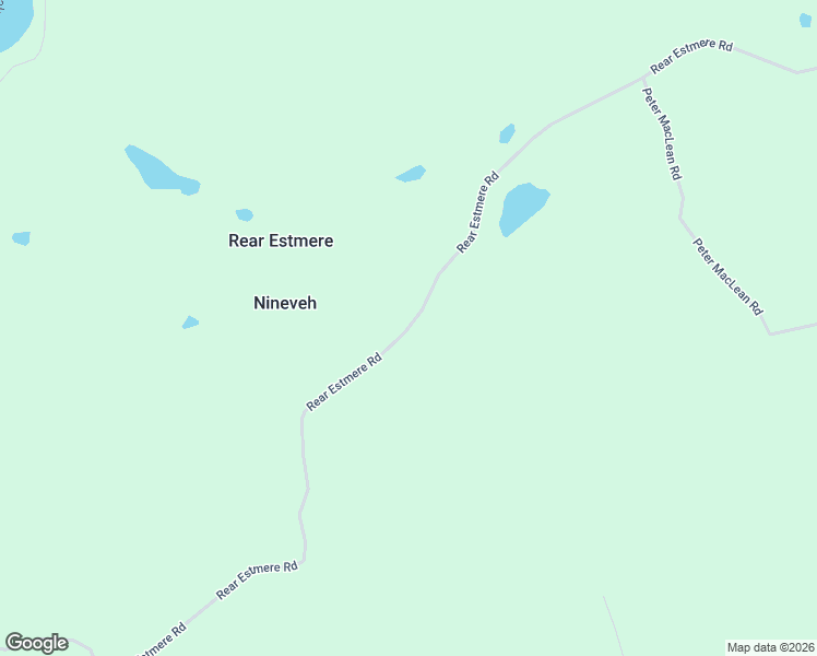 map of restaurants, bars, coffee shops, grocery stores, and more near Rear Estmere Road in Victoria County