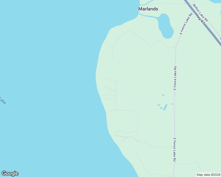 map of restaurants, bars, coffee shops, grocery stores, and more near 2067 Hershey Lane in Minocqua
