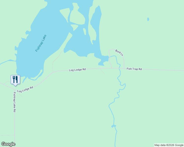 map of restaurants, bars, coffee shops, grocery stores, and more near 5360 Log Lodge Road in Winter