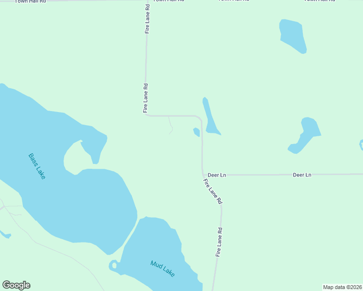 map of restaurants, bars, coffee shops, grocery stores, and more near N8673 Fire Lane Road in Springbrook
