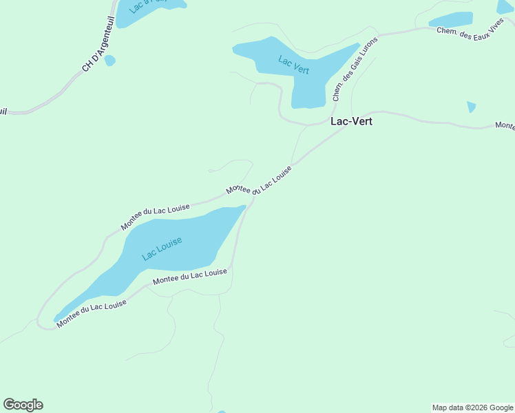 map of restaurants, bars, coffee shops, grocery stores, and more near 2080 Chemin du Lac Louise in Saint-Adolphe-d'Howard