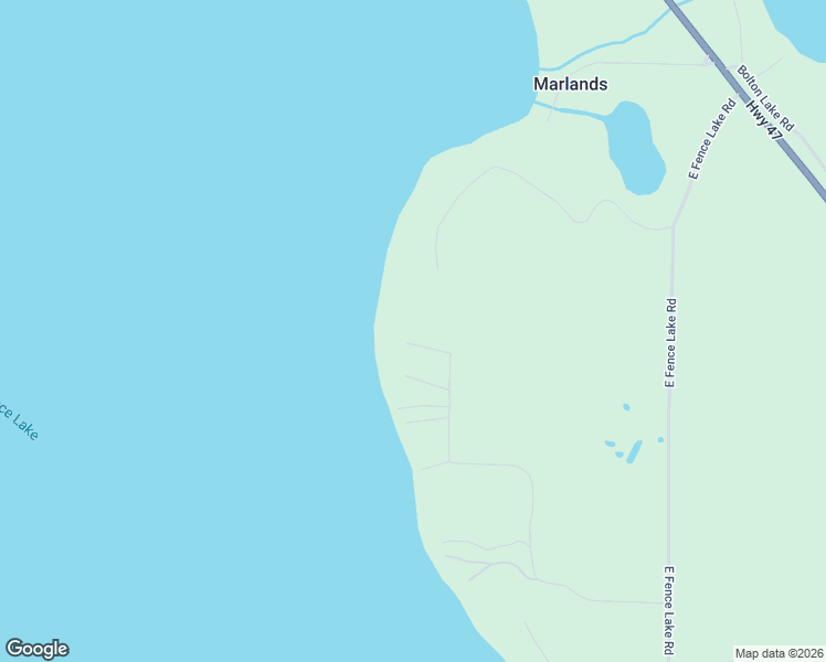 map of restaurants, bars, coffee shops, grocery stores, and more near 2095 Hershey Lane in Minocqua