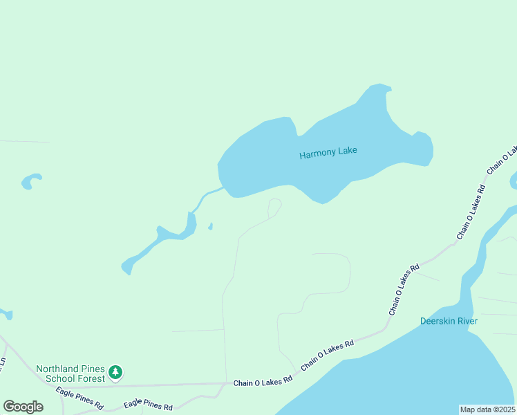 map of restaurants, bars, coffee shops, grocery stores, and more near 2095 Harmony Lake Road in Eagle River