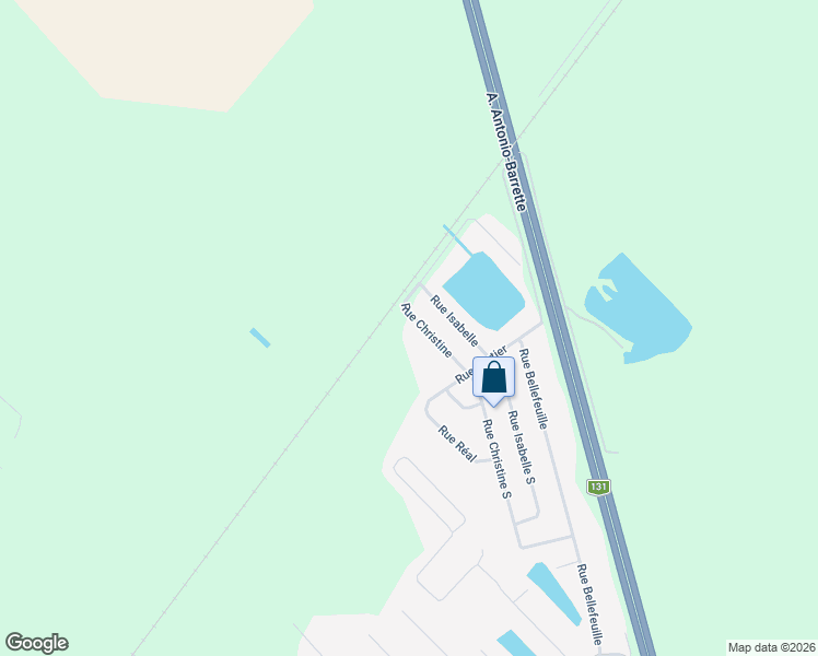 map of restaurants, bars, coffee shops, grocery stores, and more near 119 Rue Christine in Lavaltrie