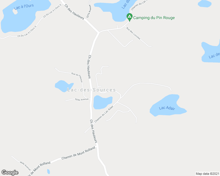map of restaurants, bars, coffee shops, grocery stores, and more near 26 Chemin du Lac des Sources in Saint-Hippolyte