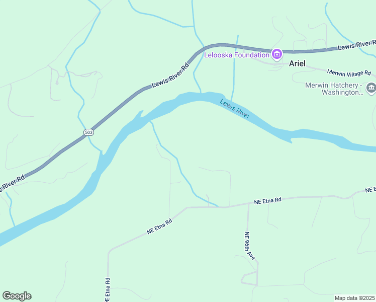 map of restaurants, bars, coffee shops, grocery stores, and more near 9317 Northeast Etna Road in Woodland