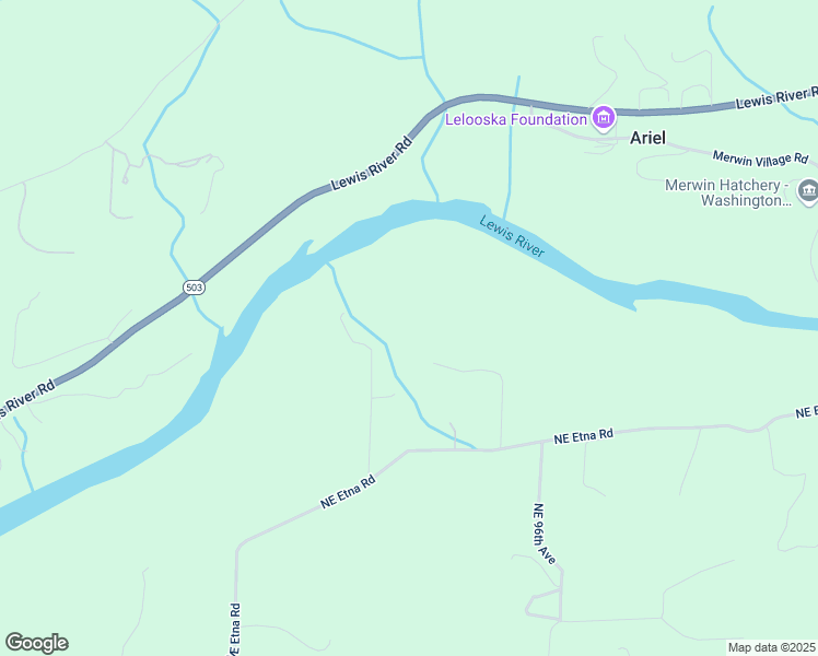 map of restaurants, bars, coffee shops, grocery stores, and more near 9317 Northeast Etna Road in Woodland