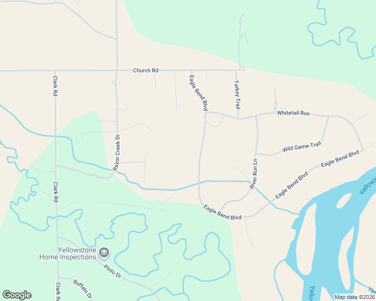 map of restaurants, bars, coffee shops, grocery stores, and more near 6850 Eagle Bend Boulevard in Shepherd