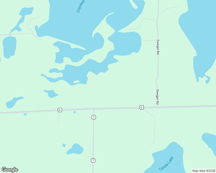 map of restaurants, bars, coffee shops, grocery stores, and more near 5788 County Road C in Webster