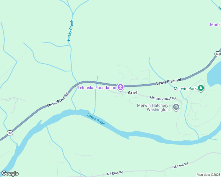 map of restaurants, bars, coffee shops, grocery stores, and more near 131 Merwin Village Road in Ariel