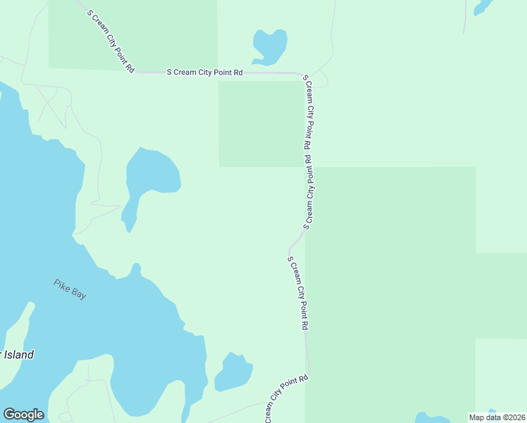 map of restaurants, bars, coffee shops, grocery stores, and more near 37954 South Cream City Point Road in Drummond