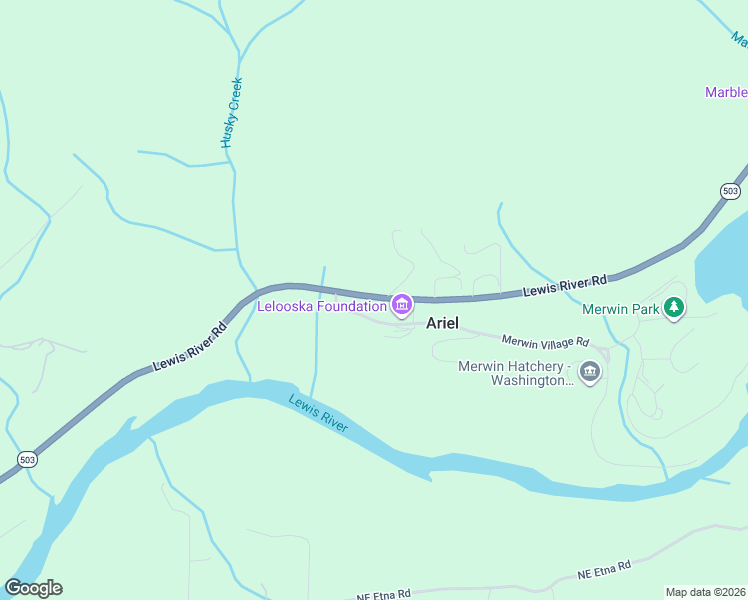 map of restaurants, bars, coffee shops, grocery stores, and more near 131 Merwin Village Road in Ariel