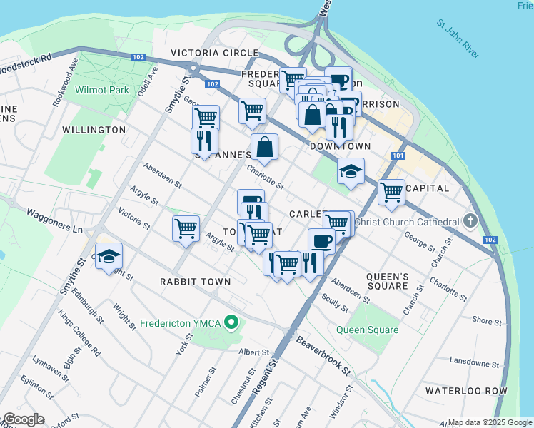 312 York Street, Fredericton NB Walk Score