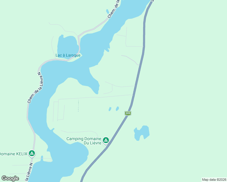 map of restaurants, bars, coffee shops, grocery stores, and more near 121 Chemin Renaud in Outaouais