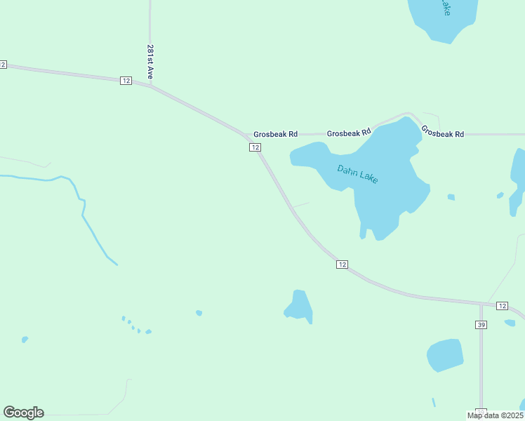map of restaurants, bars, coffee shops, grocery stores, and more near 28539 County 12 in Long Prairie
