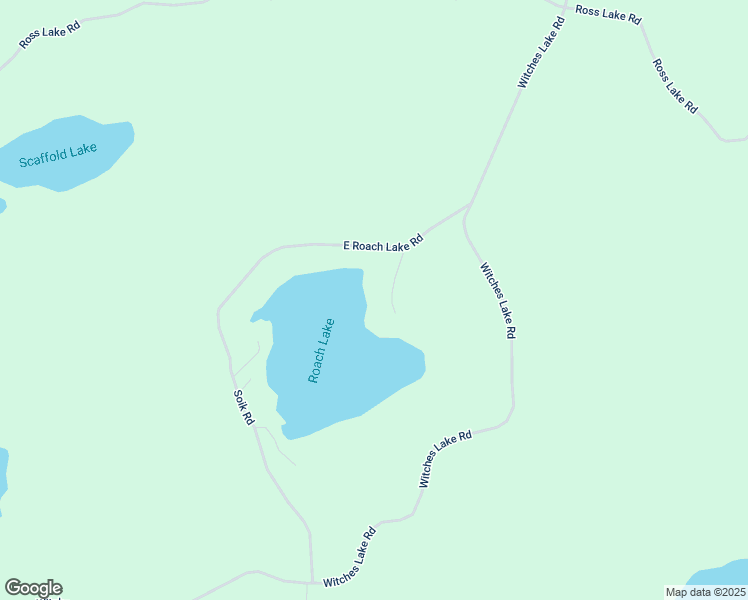 map of restaurants, bars, coffee shops, grocery stores, and more near 2387 East Roach Lake Road in Woodruff