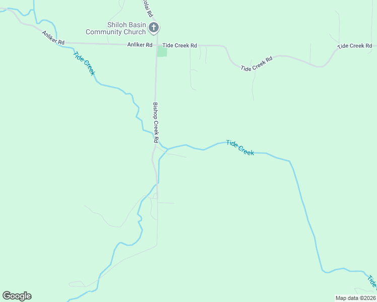 map of restaurants, bars, coffee shops, grocery stores, and more near Bishop Creek Road in Columbia County