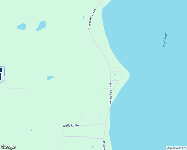 map of restaurants, bars, coffee shops, grocery stores, and more near 6678 County Road 11 Northwest in Alexandria