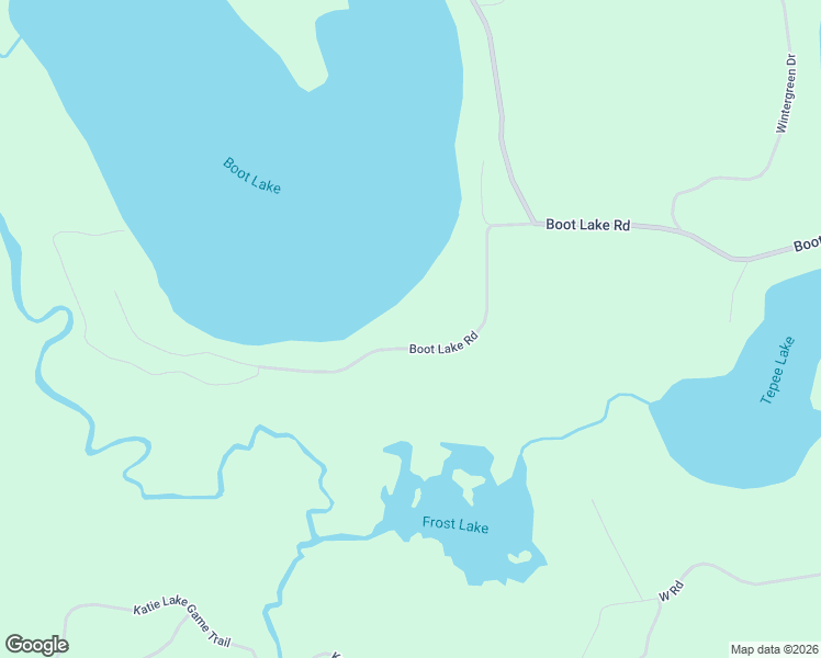 map of restaurants, bars, coffee shops, grocery stores, and more near 5878 Boot Lake Road in Eagle River
