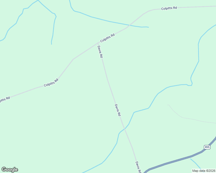 map of restaurants, bars, coffee shops, grocery stores, and more near 49 Davis Road in Colpitts Settlement