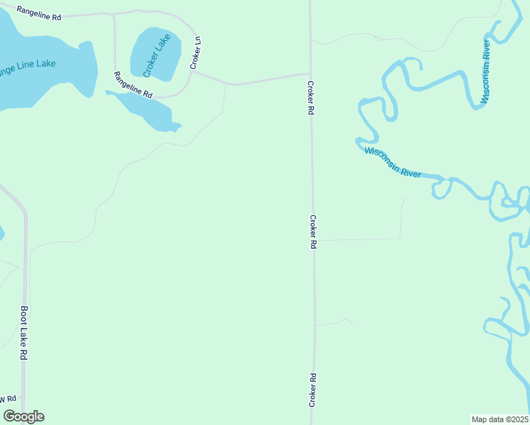 map of restaurants, bars, coffee shops, grocery stores, and more near 2237 Croker Road in Eagle River