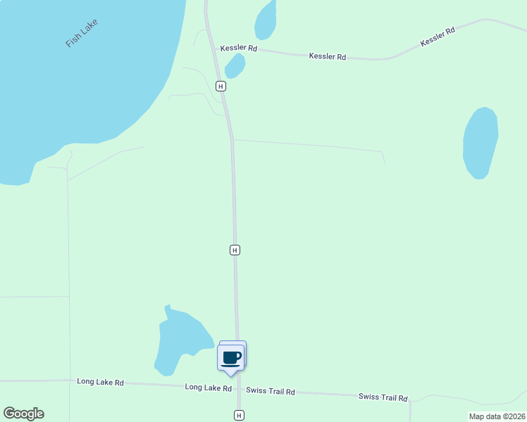 map of restaurants, bars, coffee shops, grocery stores, and more near 29072 County Road H in Danbury