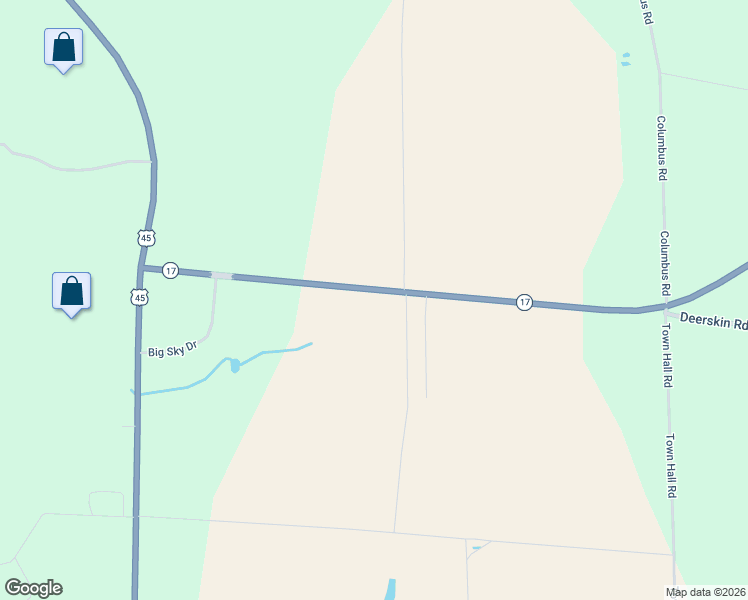 map of restaurants, bars, coffee shops, grocery stores, and more near 4375 Wisconsin 17 in Eagle River