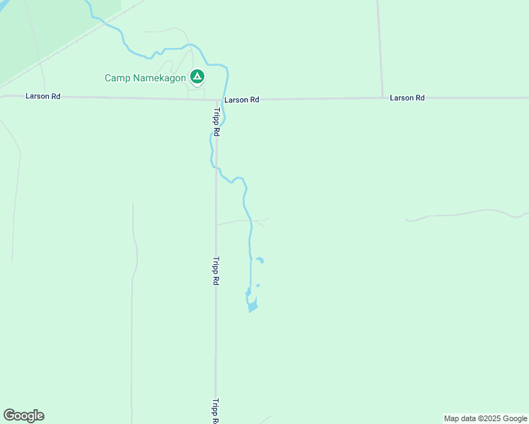 map of restaurants, bars, coffee shops, grocery stores, and more near N9156 Tripp Road in Springbrook