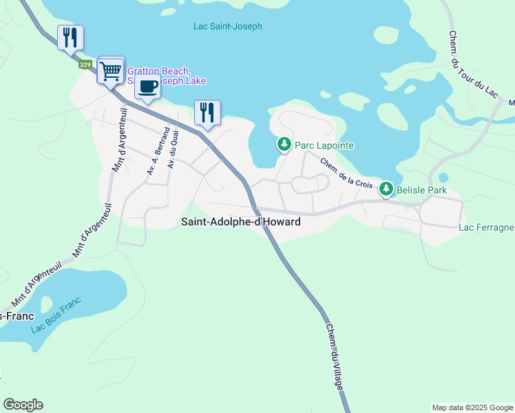 1722 Chemin du Village, SaintAdolphed'Howard QC Walk Score