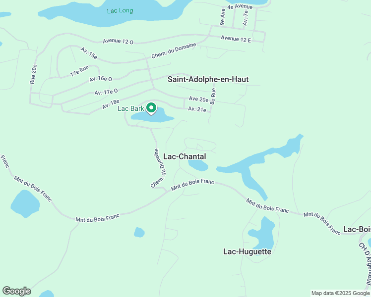 185 Chemin du Lac Chantal, SaintAdolphed'Howard QC Walk Score
