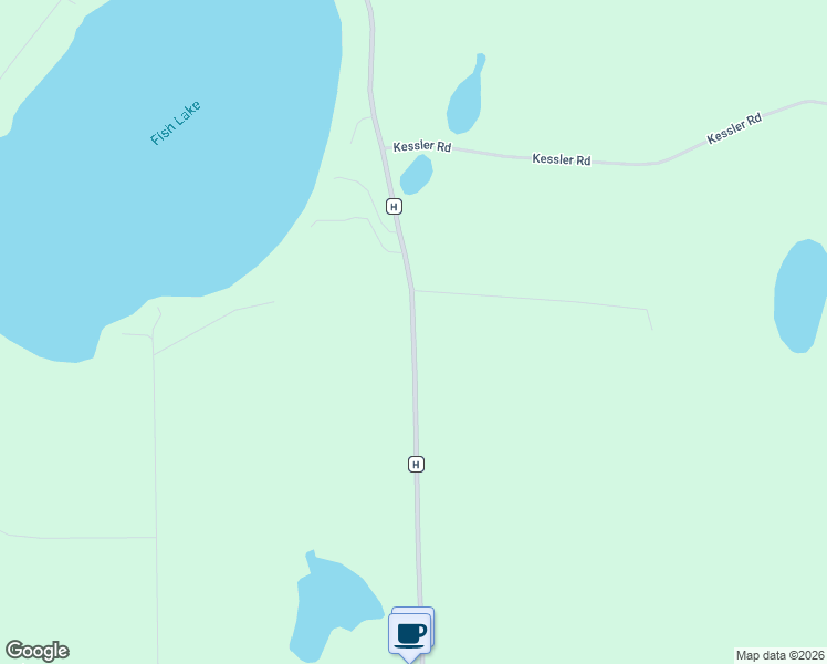 map of restaurants, bars, coffee shops, grocery stores, and more near 29072 County Road H in Danbury