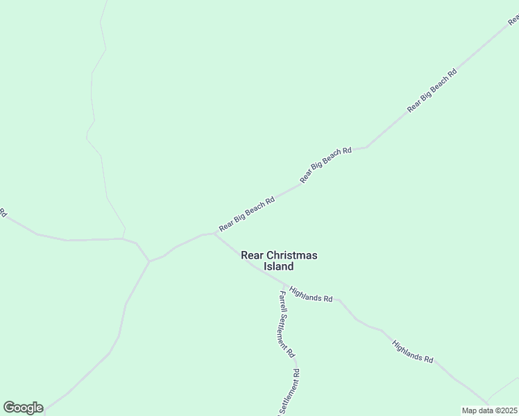 map of restaurants, bars, coffee shops, grocery stores, and more near Rear Big Beach Road in Christmas Island