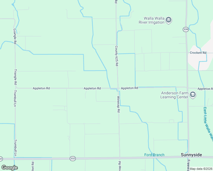 map of restaurants, bars, coffee shops, grocery stores, and more near 53139 Appleton Road in Milton-Freewater