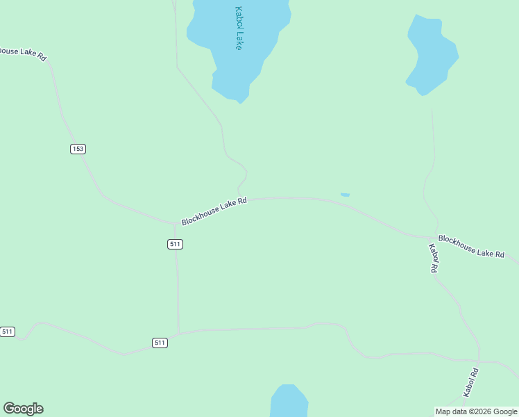 map of restaurants, bars, coffee shops, grocery stores, and more near Blockhouse Lake Road in Park Falls