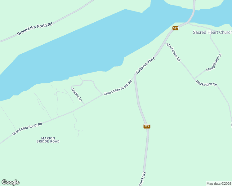 map of restaurants, bars, coffee shops, grocery stores, and more near 7 Grand Mira South Road in Marion Bridge