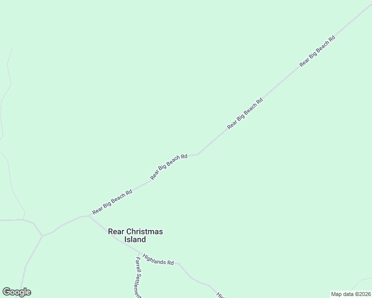 map of restaurants, bars, coffee shops, grocery stores, and more near 830 Rear Big Beach Road in Christmas Island