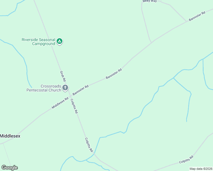 map of restaurants, bars, coffee shops, grocery stores, and more near 41 Bannister Road in Albert County